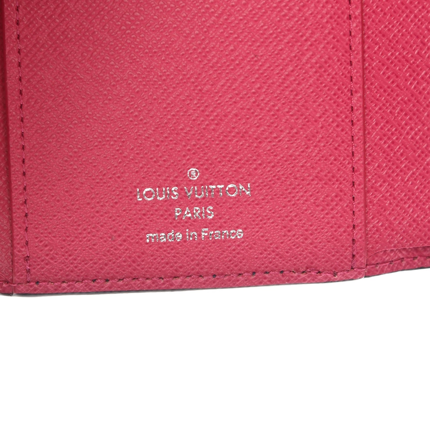 Epi Victorine Wallet Indigo Hot Pink