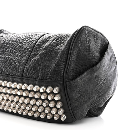 Alexander Wang Pebbled Lambskin Rockie Black Nickel Hardware 9 of 11
