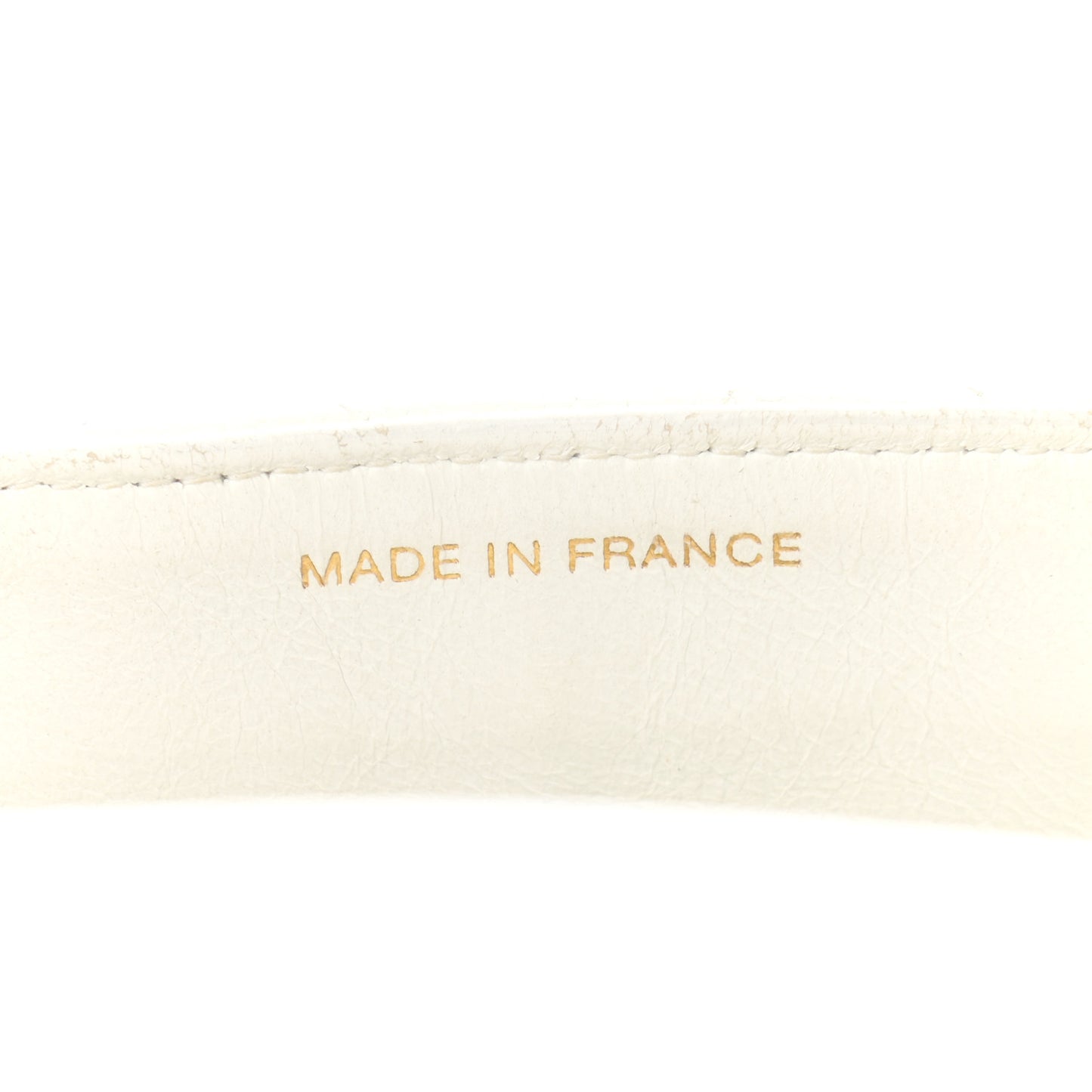 Caviar Quilted XL Jumbo Single Flap White