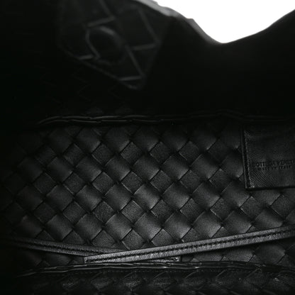 Bottega Veneta Nappa Intrecciato Small Campana Shoulder Bag Black 5 of 11