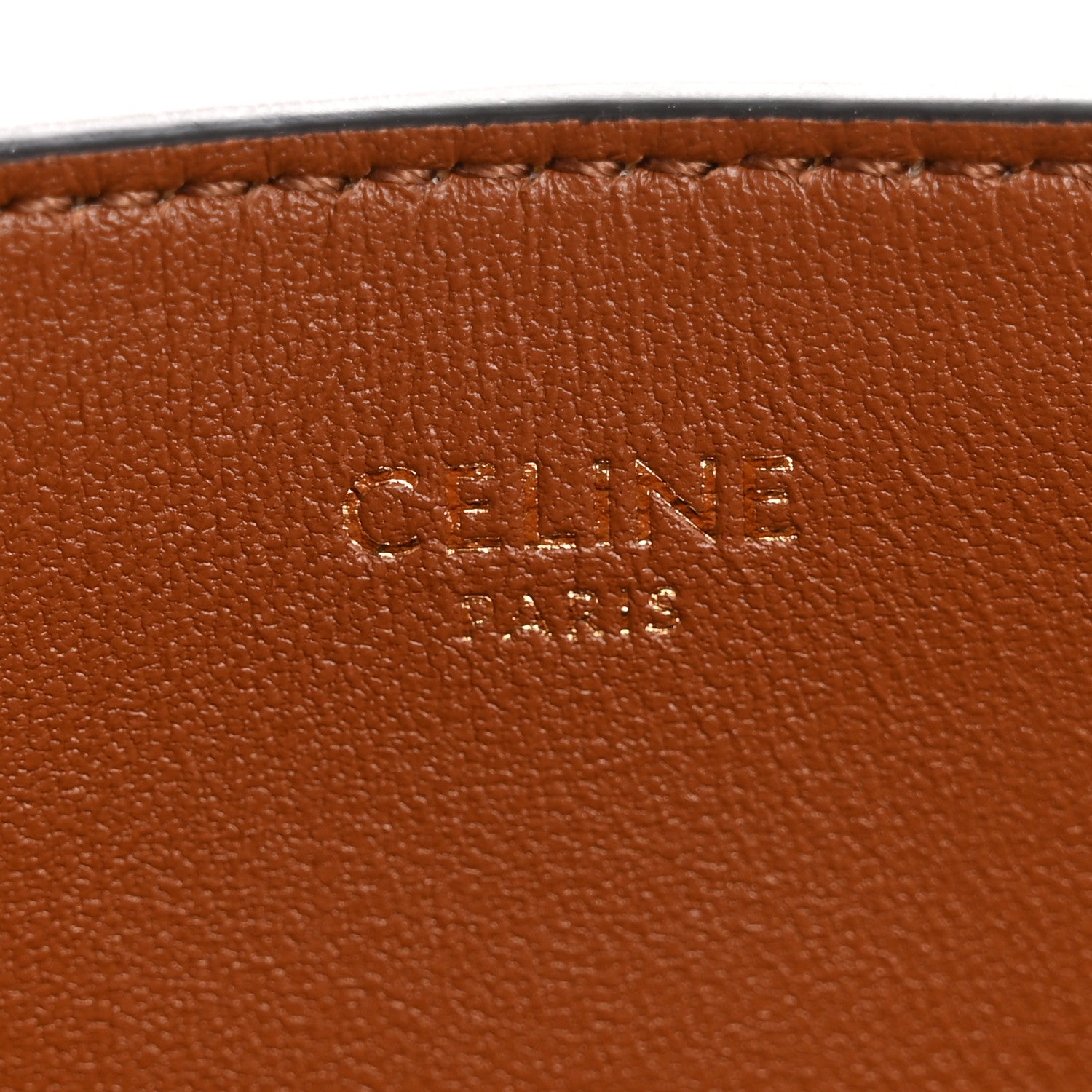Celine Smooth Calfskin Triomphe Small Louise Bag Tan 6 of 12