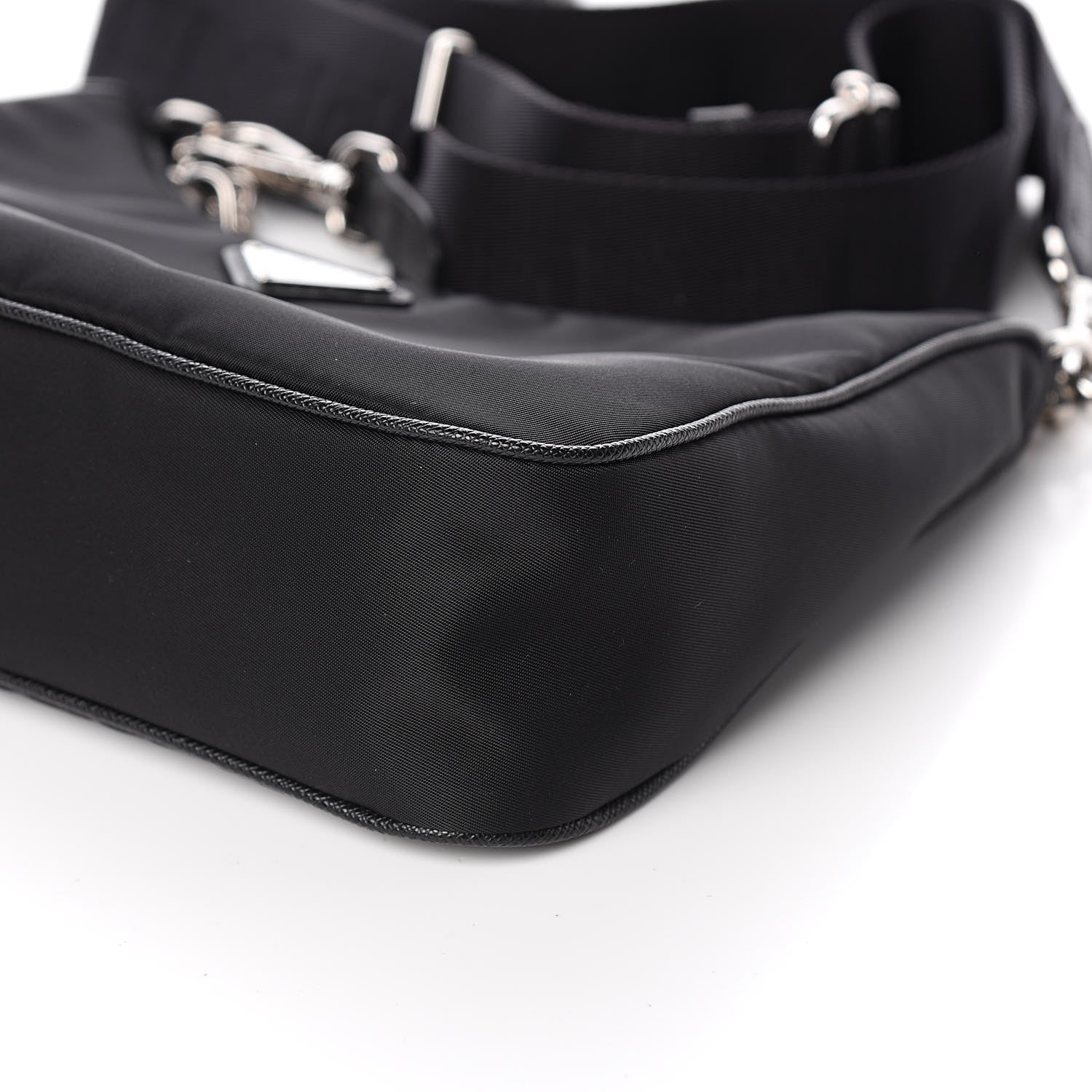 Prada Nylon Re-Edition 2005 Shoulder Bag Black 8 of 10