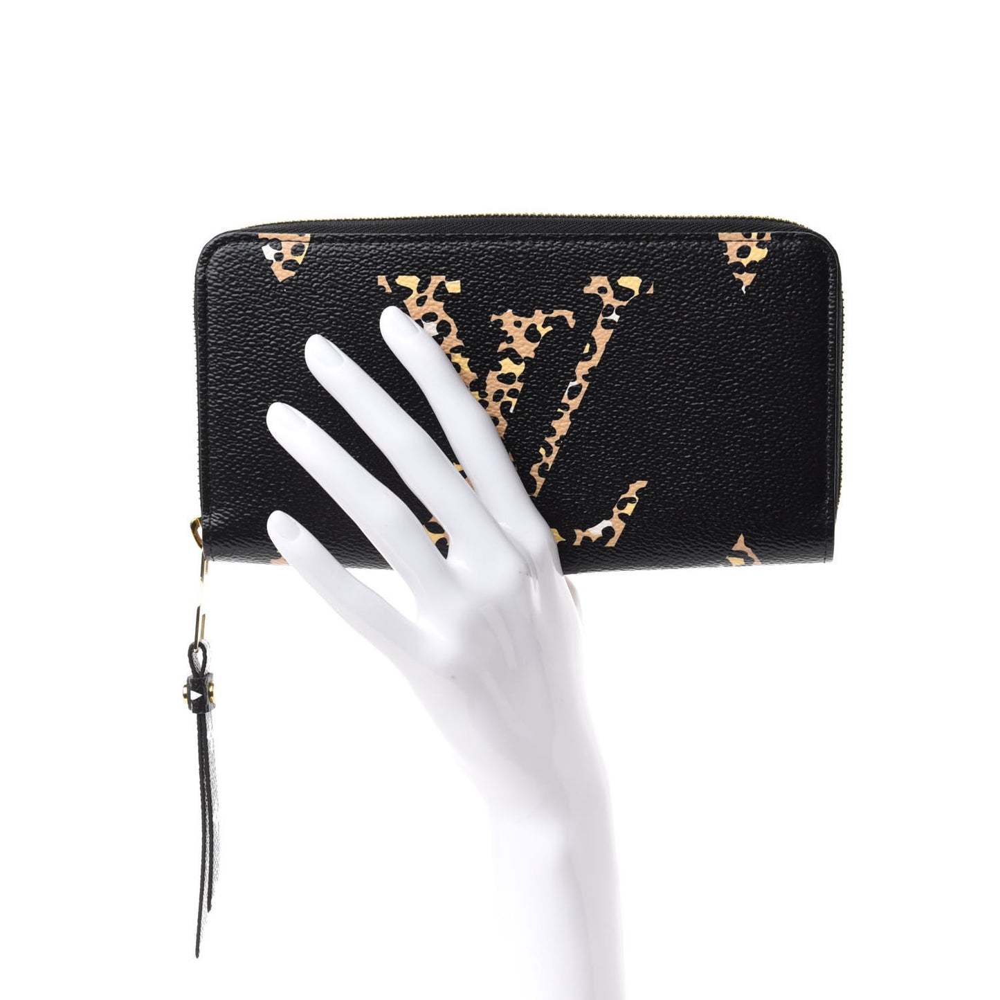 Monogram Giant Jungle Zippy Wallet Black
