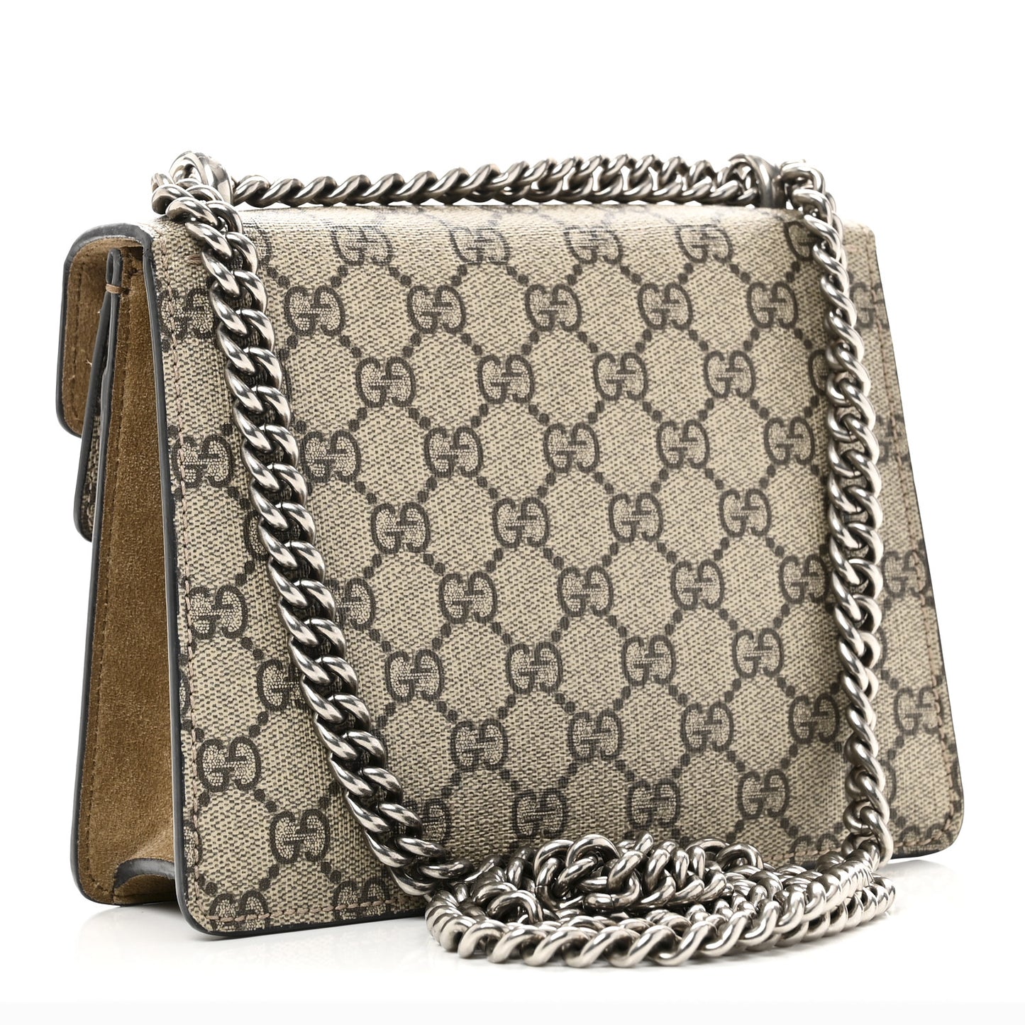 GG Supreme Monogram Mini Dionysus Shoulder Bag Taupe