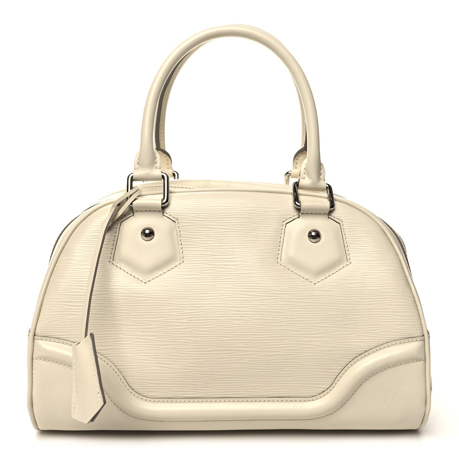Louis Vuitton Epi Bowling Montaigne PM Ivory 1 of 15