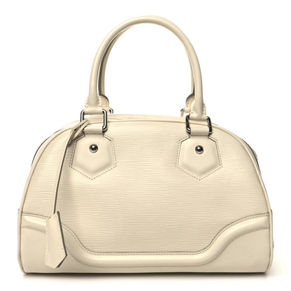 Louis Vuitton Epi Bowling Montaigne PM Ivory 1 of 15