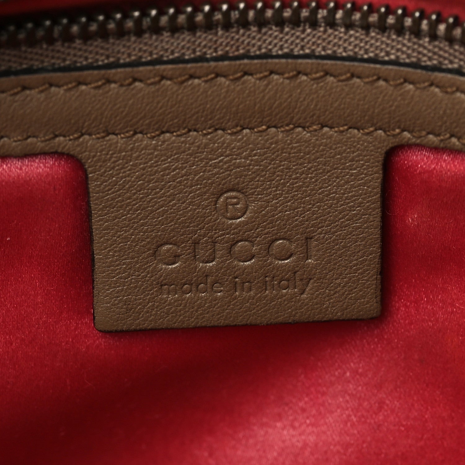 Gucci Velvet Matelasse Medium GG Marmont Shoulder Bag Taupe 6 of 10