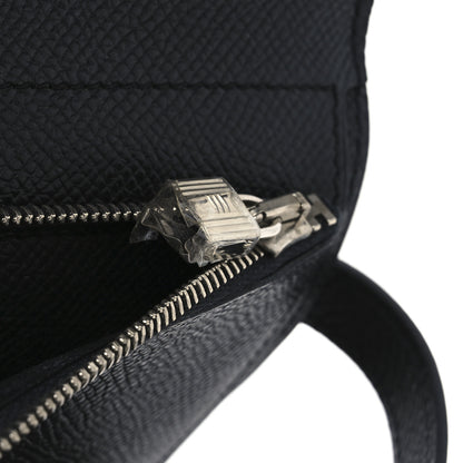 Hermes Epsom Medium Kelly Wallet Black 11 of 12