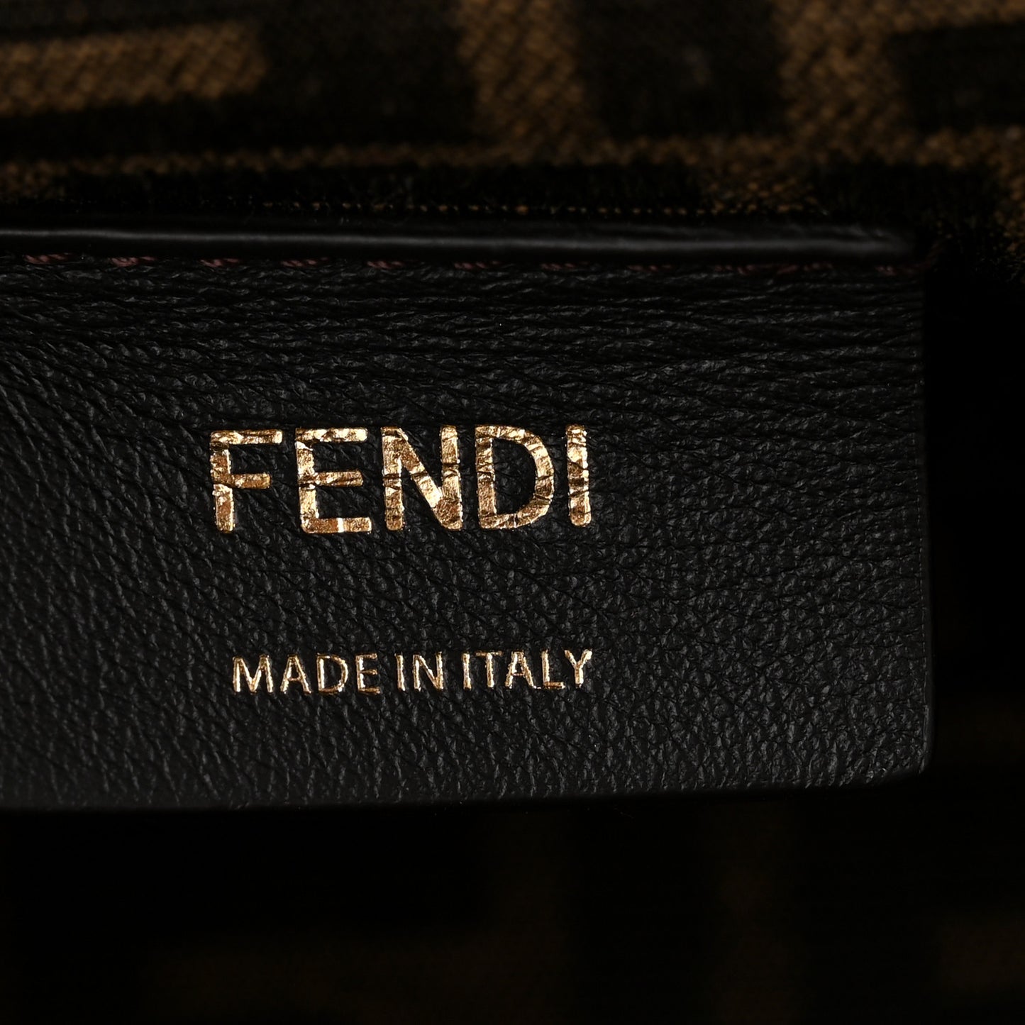 Shiny Nappa Small Fendi First Agapanto