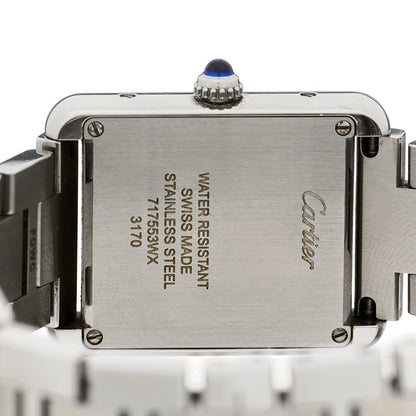 Cartier Stainless Steel 24mm Tank Solo Quartz Watch 4 of 4
