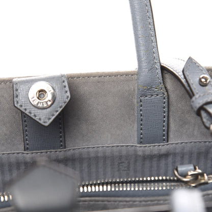 Fendi Vitello Elite Regular 2Jours Tote Grigio 12 of 19