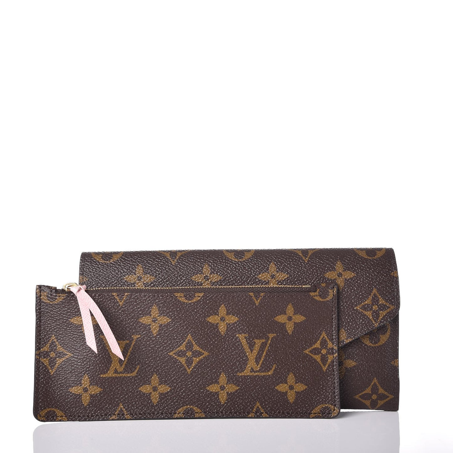 Monogram Josephine Wallet Rose Ballerine