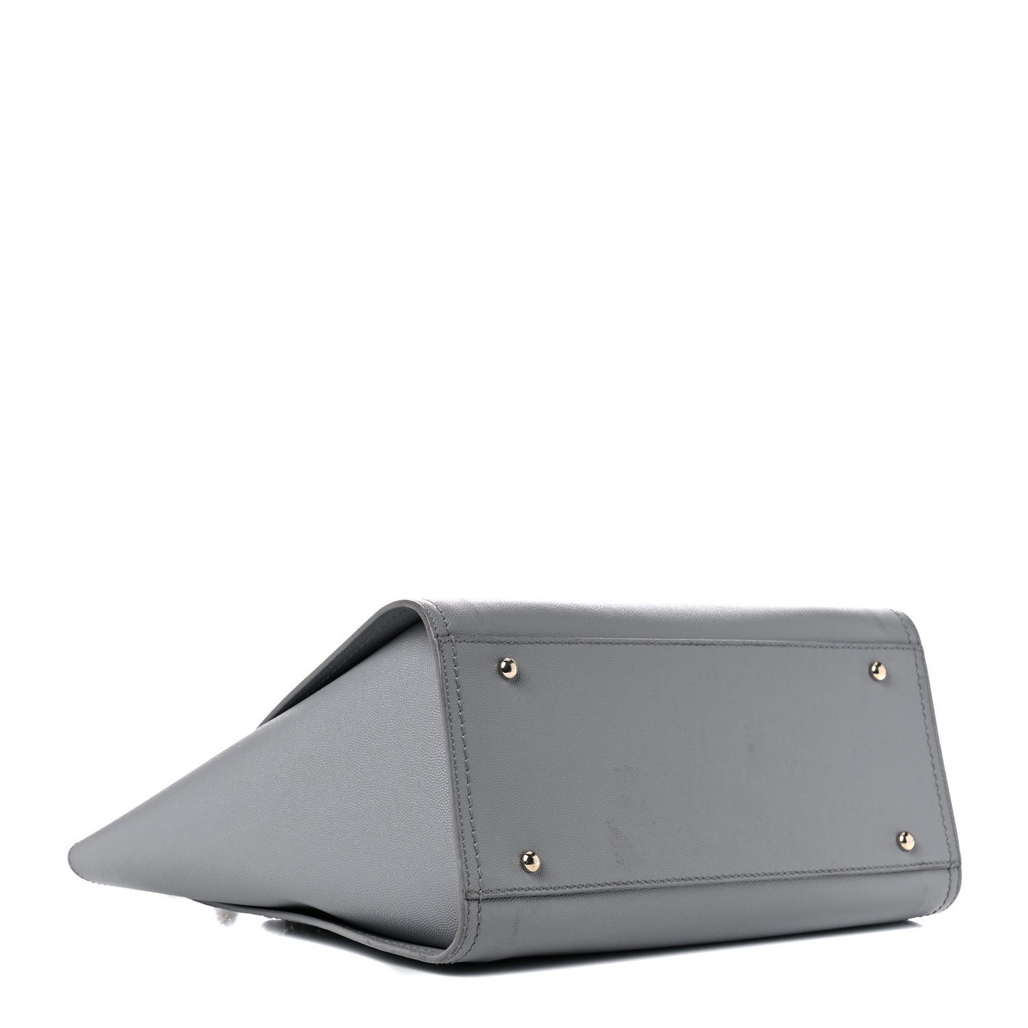 Caviar Studded Small Deauville Tote Grey