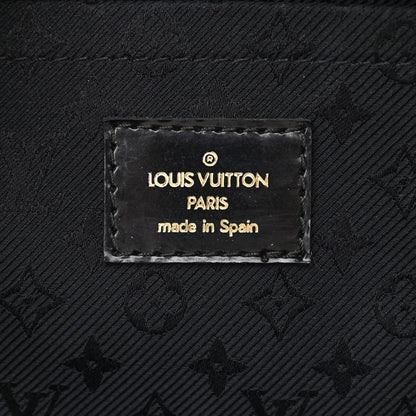 Louis Vuitton Suede Stamped Havane Bowler GM Brun 6 of 13