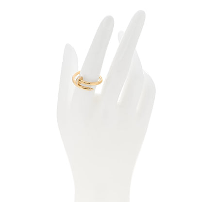 Cartier 18K Yellow Gold Diamond Juste Un Clou Ring 57 8 2 of 6
