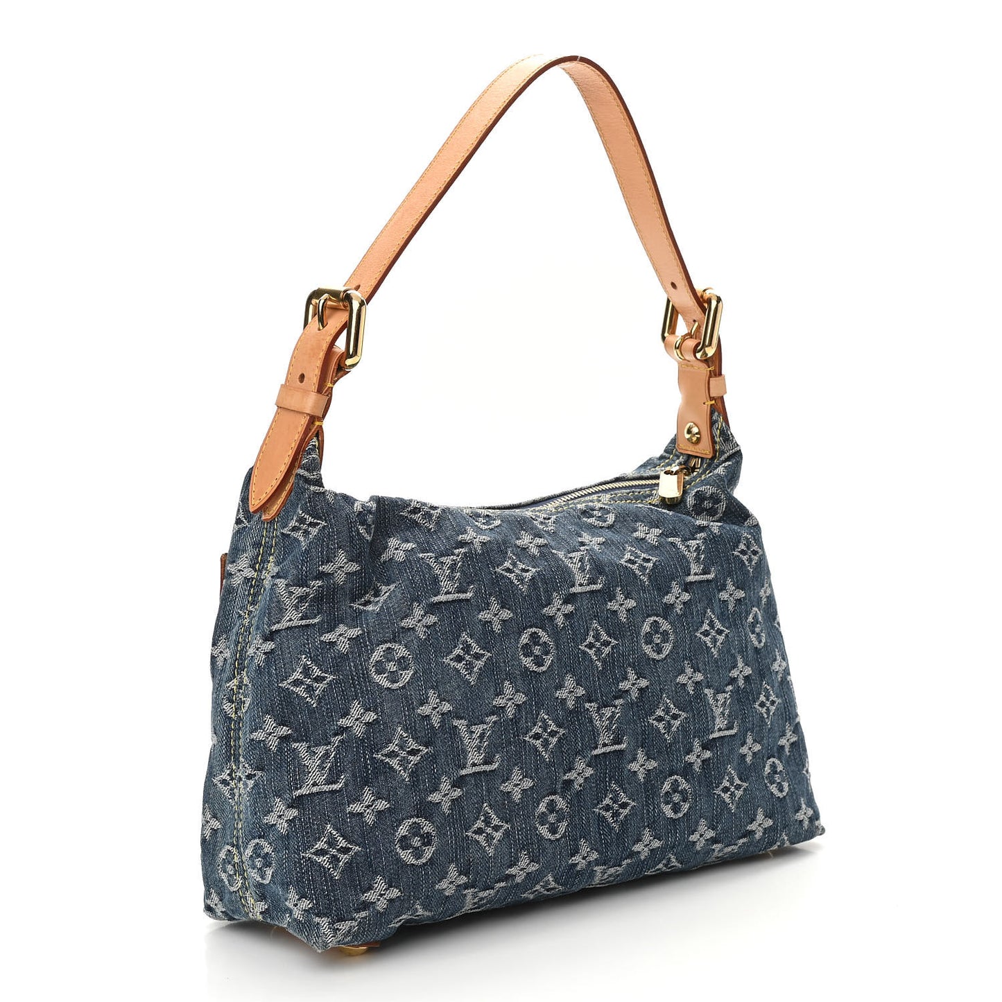 Monogram Denim Baggy PM Blue