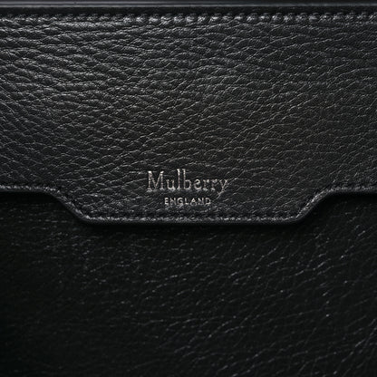 Mulberry High Shine Grain Bayswater Tote Black 6 of 9