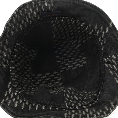 Louis Vuitton x NIGO Monogram Giant Denim Giant Damier Wave Sun Hat Gray 7 of 9