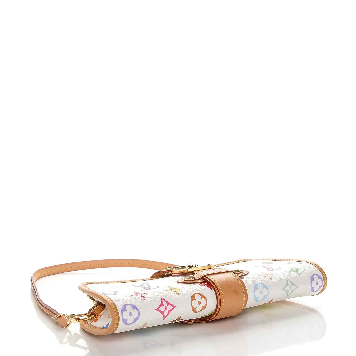 Louis Vuitton Monogram Multicolor Shirley White 4 of 6