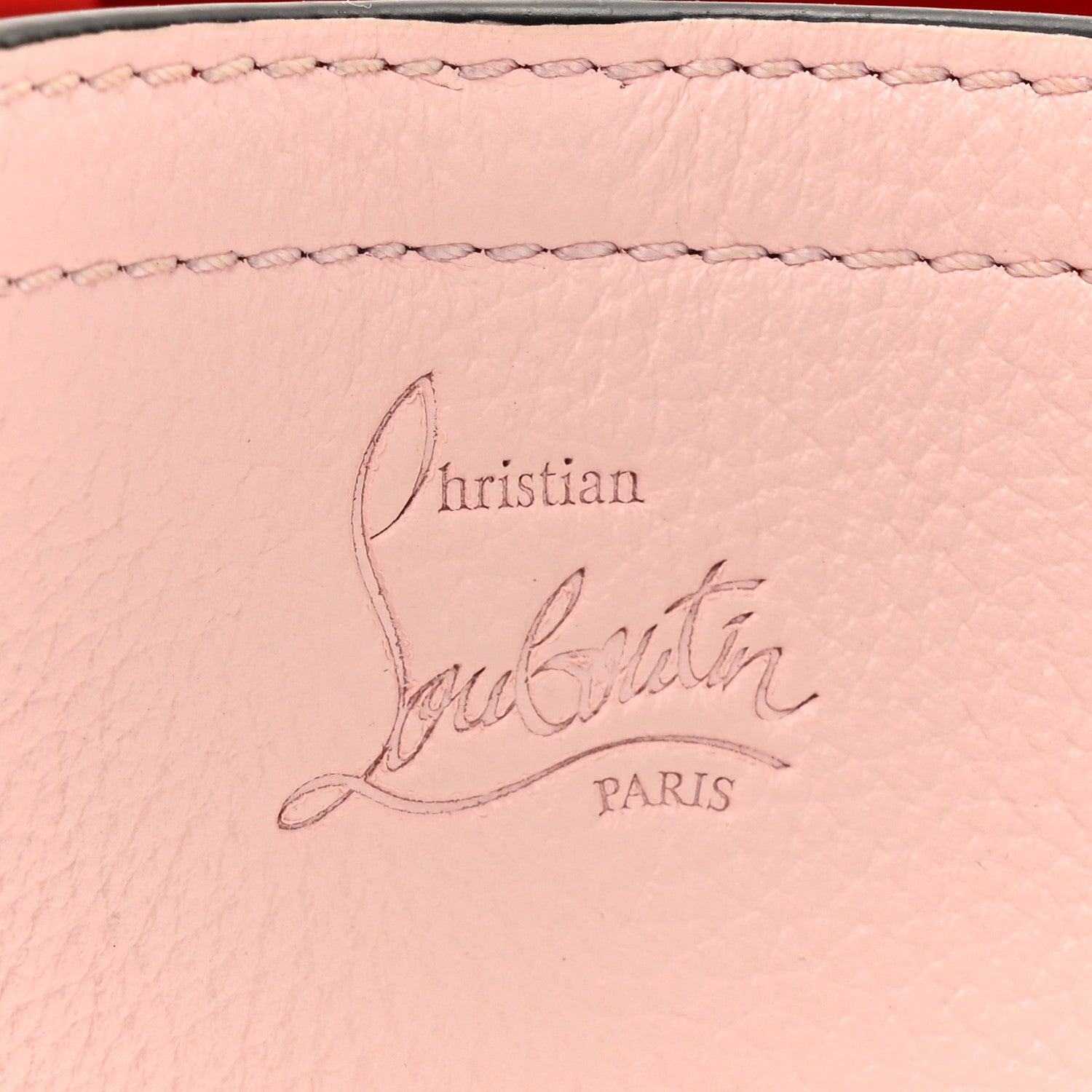 Christian Louboutin Calfskin Empire Spiked Mini Cabarock Shopper Tote Poupee 6 of 12