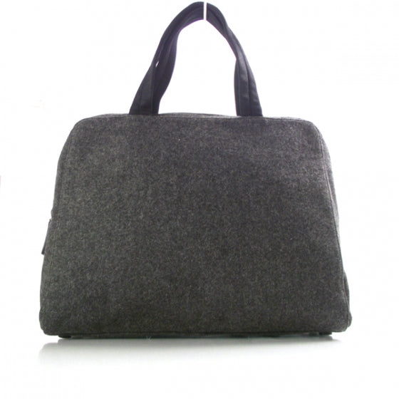 Vintage Flannel Tote Anthracite
