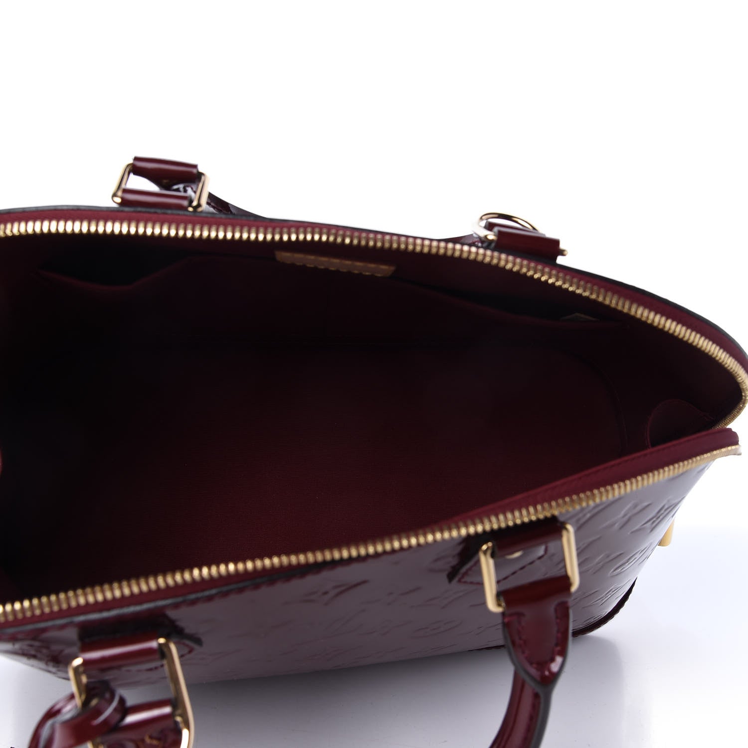 Louis Vuitton Vernis Alma PM Griotte 5 of 8