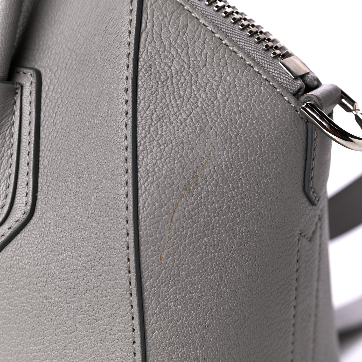 Givenchy Sugar Goatskin Small Antigona Pearl Grey 11 of 11