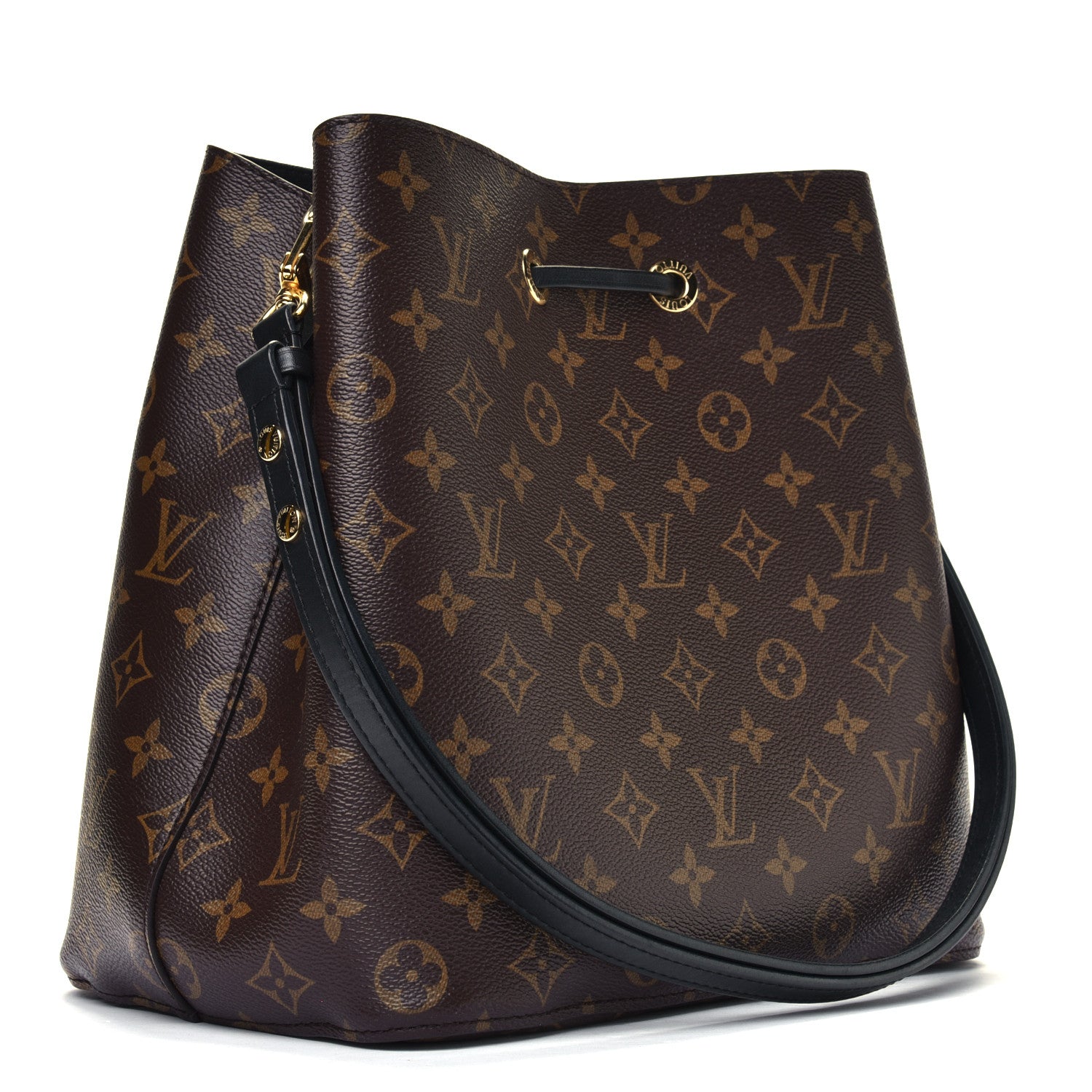 Louis Vuitton Monogram Neonoe MM Black 2 of 4
