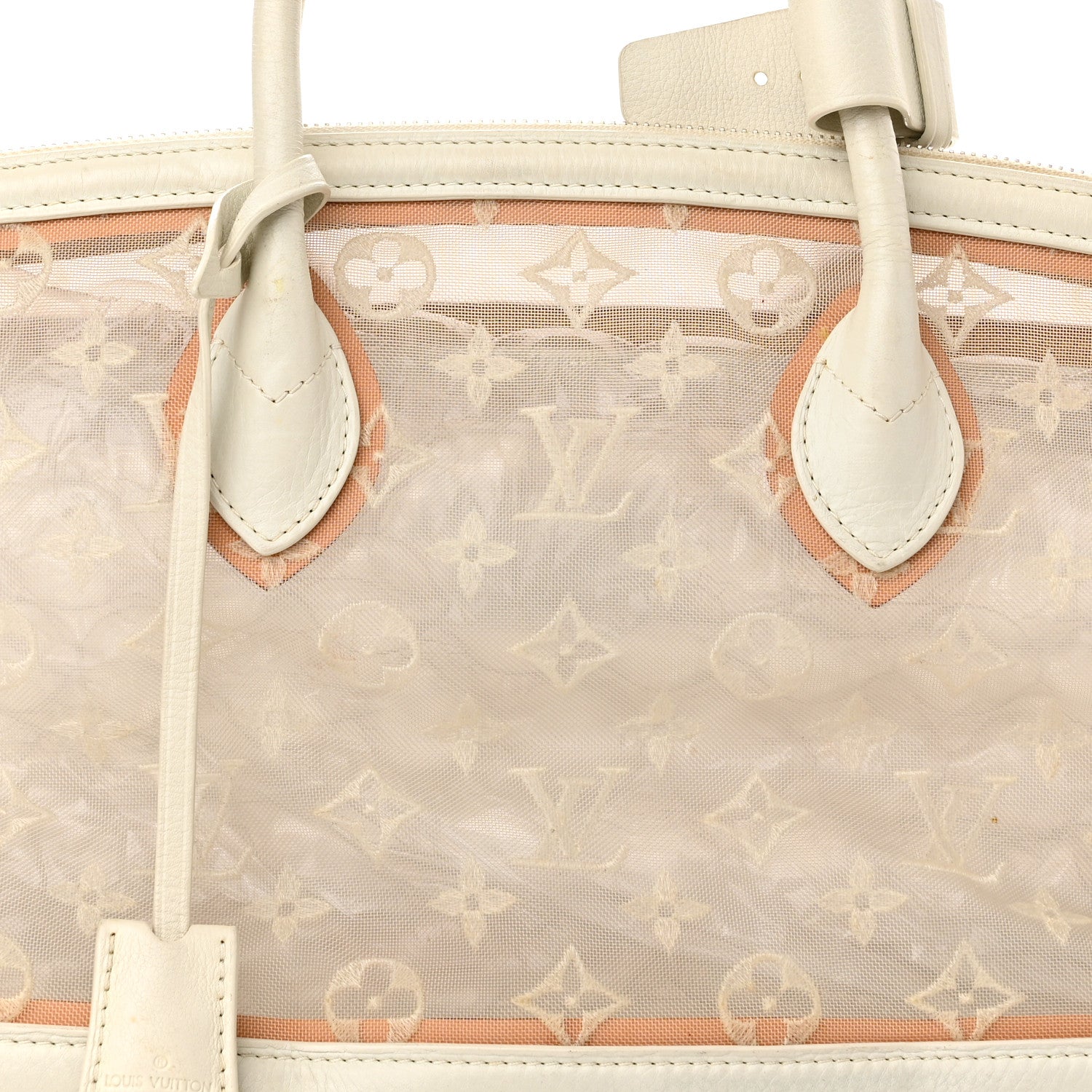 Louis Vuitton Monogram Transparence Lockit East-West White 8 of 16