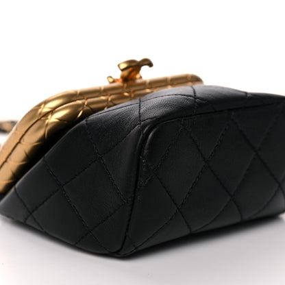 Chanel Lambskin Quilted Small My Crush Bag Black 7 of 10