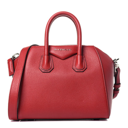 Givenchy Sugar Goatskin Mini Antigona Medium Red 1 of 11