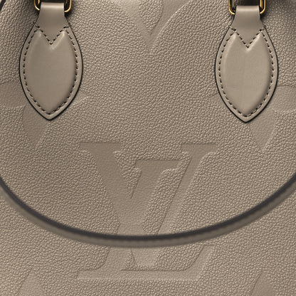 Louis Vuitton Empreinte Monogram Giant Onthego MM Tourterelle 7 of 9