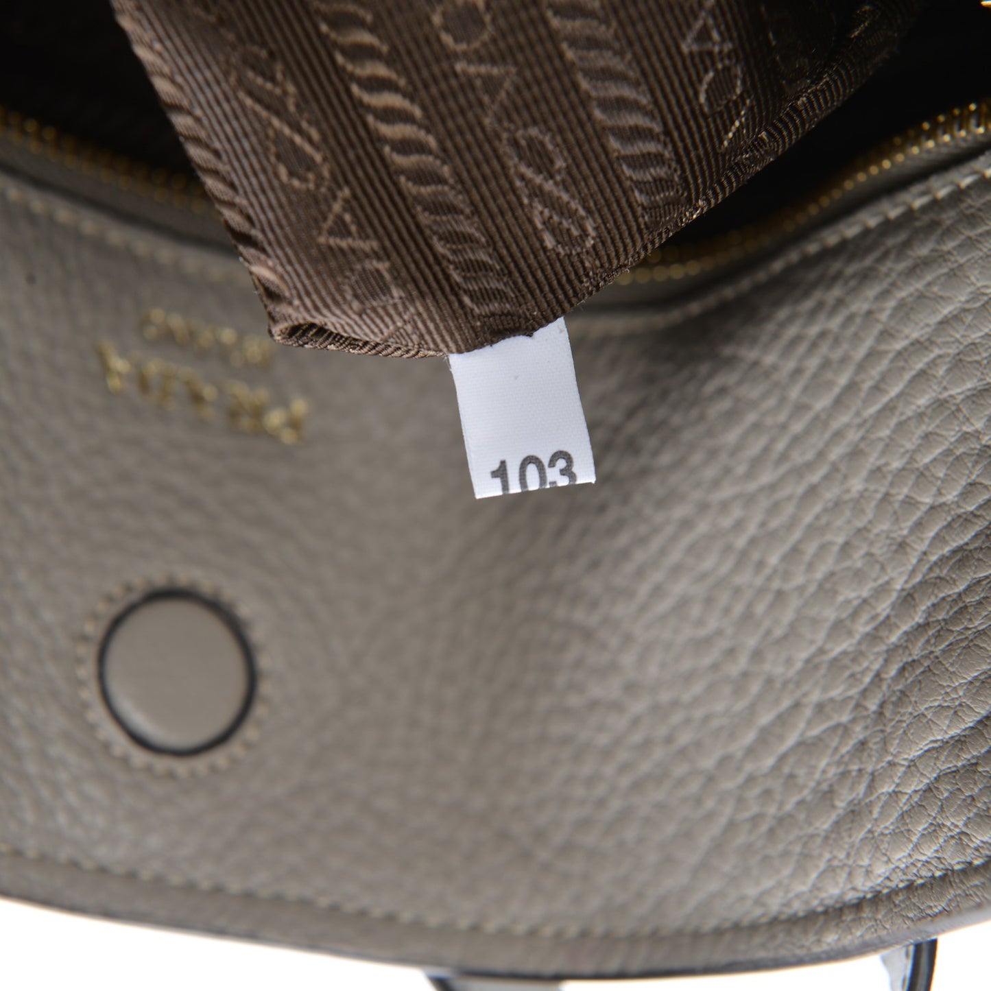 Vitello Daino Shopping Tote Pomice
