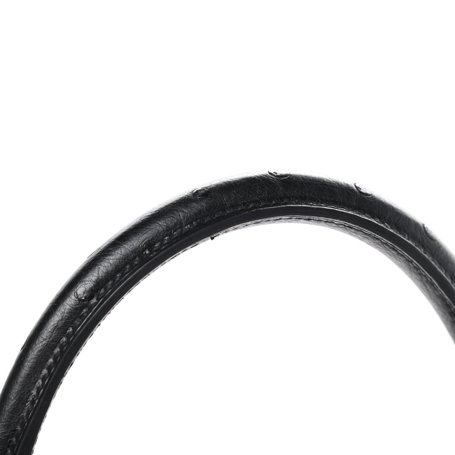 Hermes Ostrich Kelly Sellier 28 Black 12 of 13