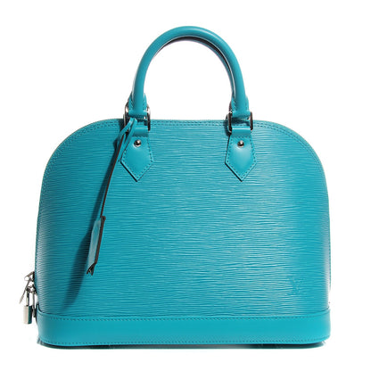 Louis Vuitton Epi Alma PM Turquoise 1 of 7