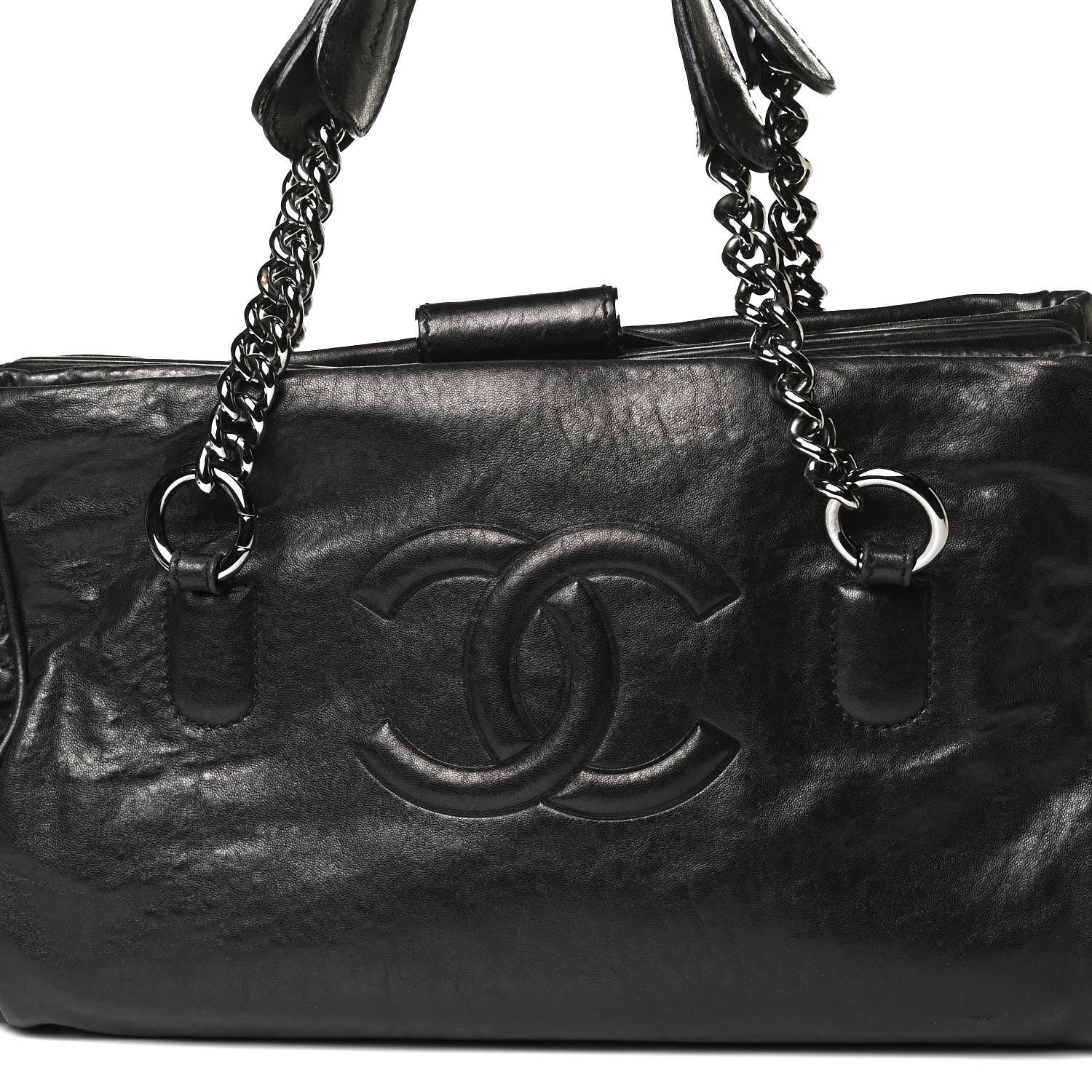 Chanel Calfskin Large Perfect Day Tote Black 8 of 17