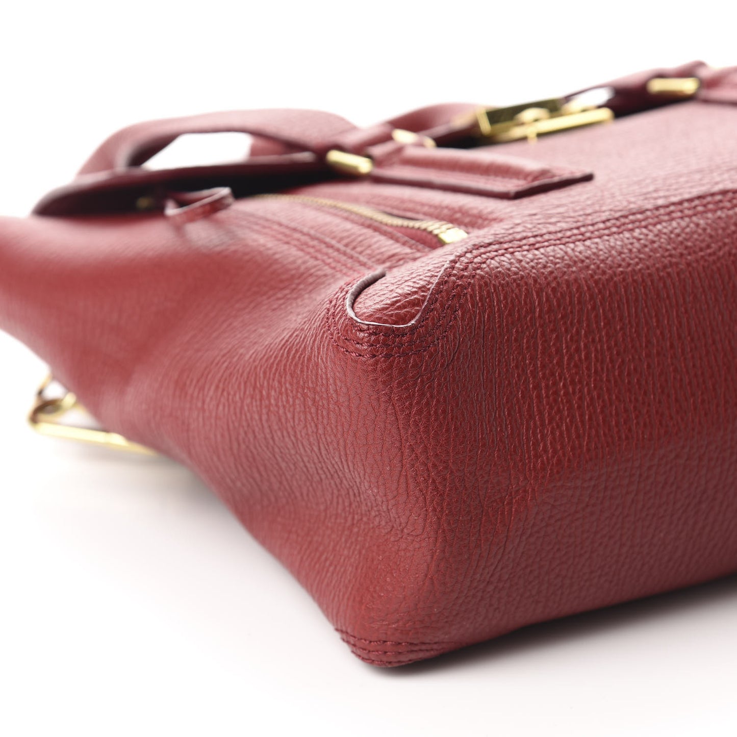 3.1 Textured Calfskin Medium Pashli Satchel Red