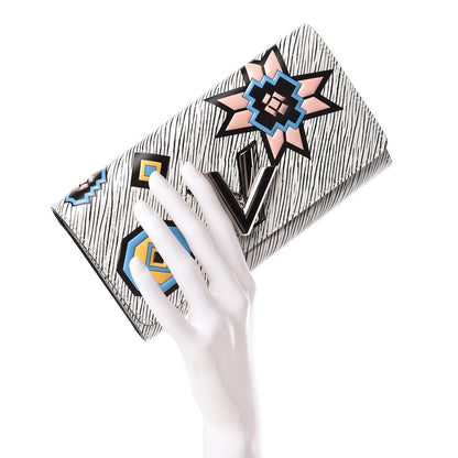 Louis Vuitton Epi Azteque Twist Wallet White 2 of 10