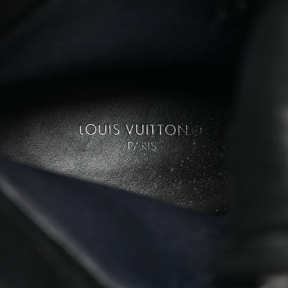 Louis Vuitton Suede Calfskin Monogram Star Trail Ankle Boots 39.5 Black 6 of 7