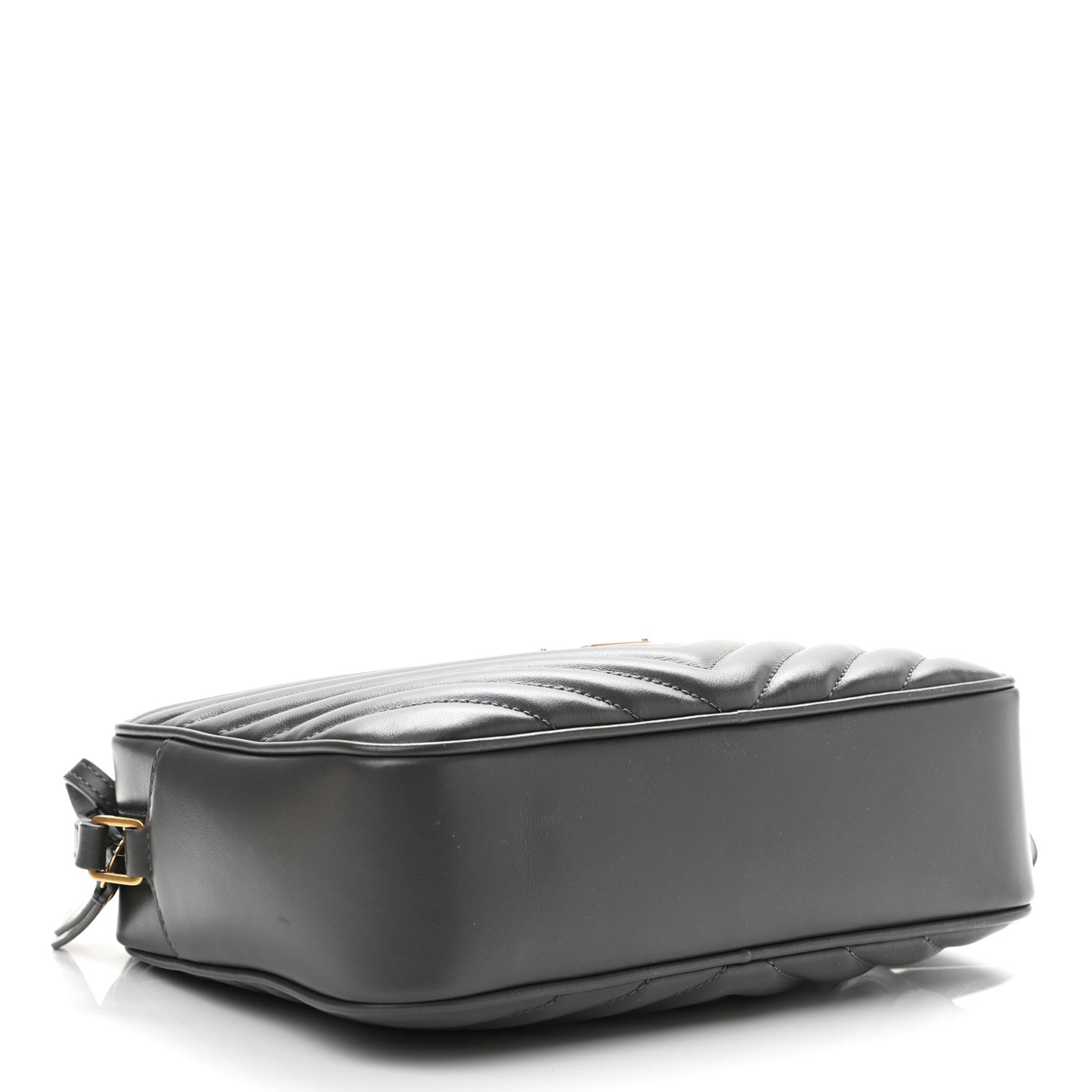 Calfskin Matelasse Monogram Lou Camera Bag Dark Smog