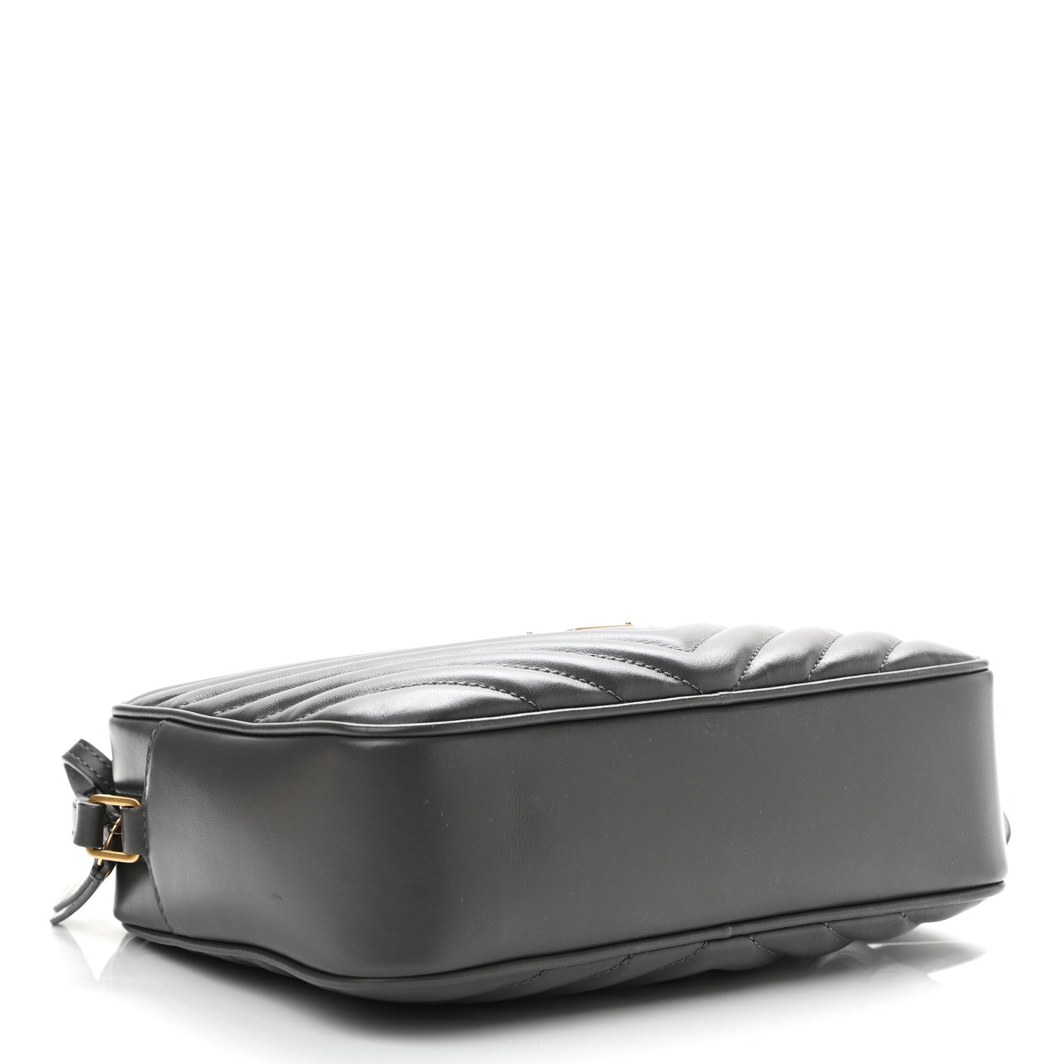 Saint Laurent Calfskin Matelasse Monogram Lou Camera Bag Dark Smog 4 of 11