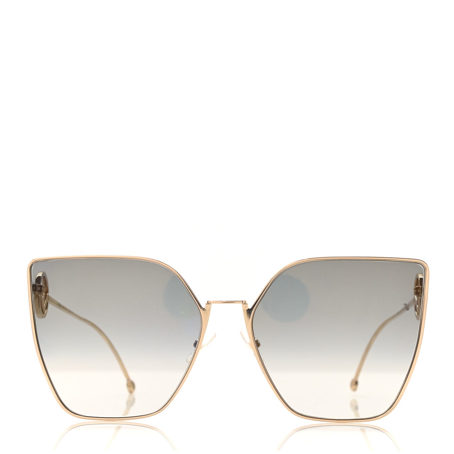Metal F is Fendi FF Sunglasses FF 0323/S Gold