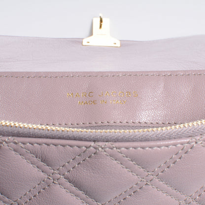 Marc Jacobs Leather Quilted Large Single Dusty Rose 5 of 8
