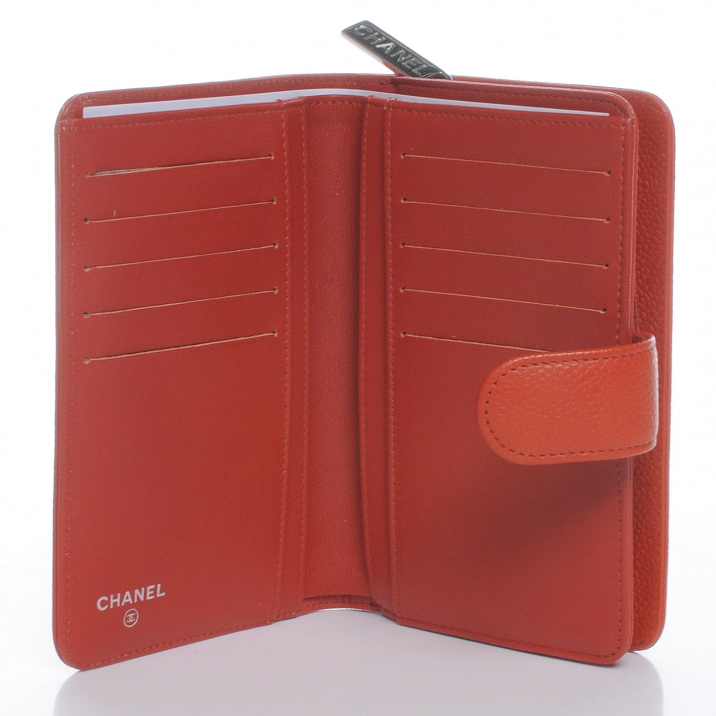 Caviar CC French Wallet Orange