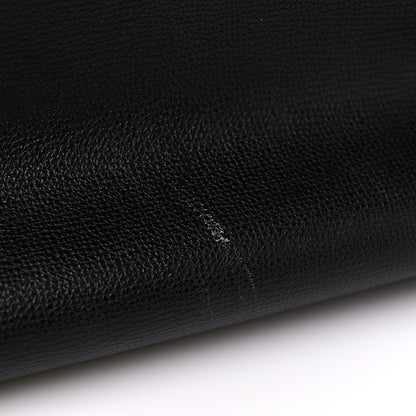 Burberry Calfskin TB Motif Embossed Medium Tote Black 11 of 13