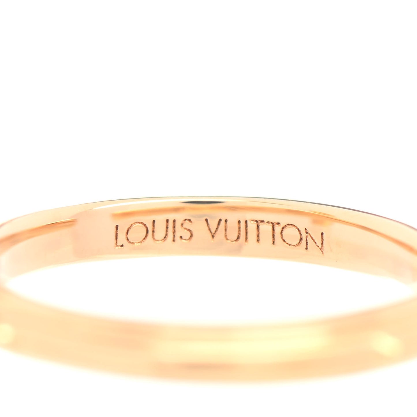 LV And Me Letter I Ring S Gold