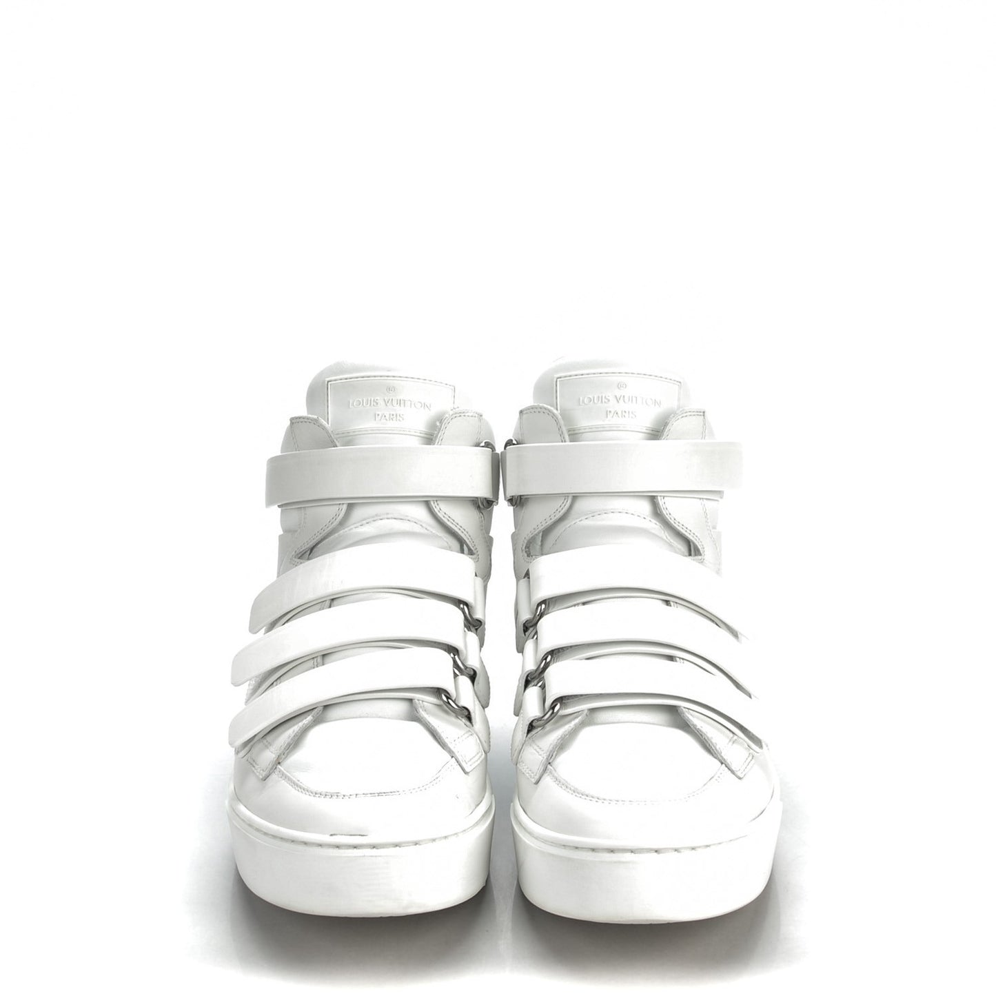 Leather Boxing Sneakers 7 White