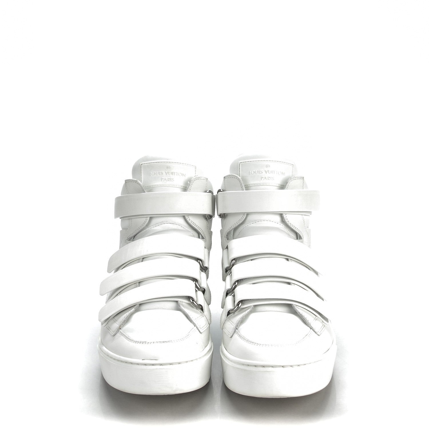 Louis Vuitton Leather Boxing Sneakers 7 White 3 of 9