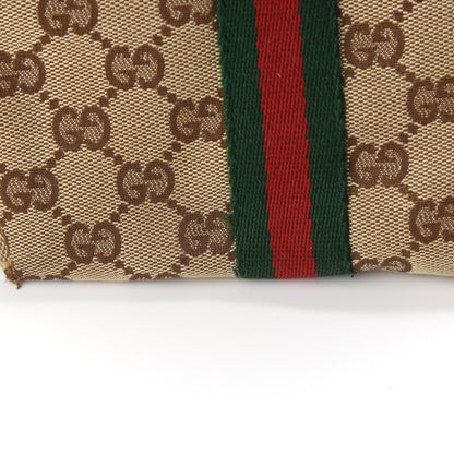Gucci Monogram Large Jolicoeur Tote Brown 10 of 11