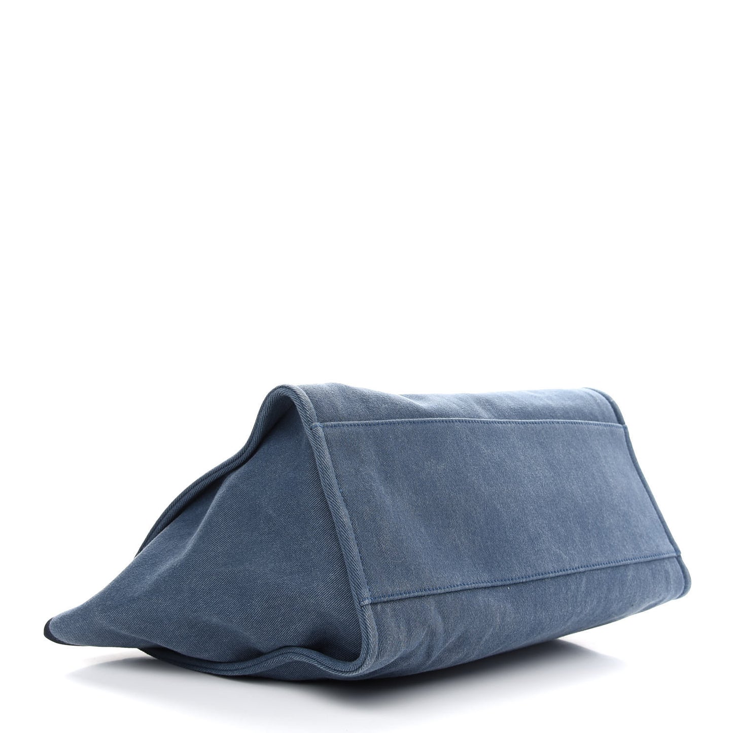 Canvas Sequin Medium Deauville Tote Navy